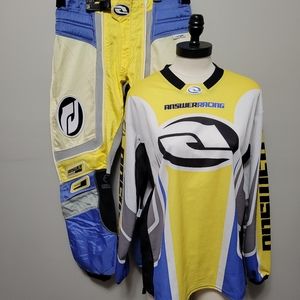 Answer Racing Ion Girl motocross outfit size large/14